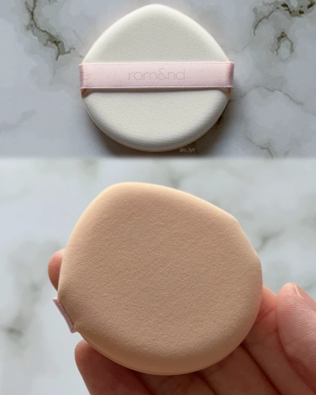 ロムアンド 韓国 romand rom&nd メイク ツール 道具 パフ ブラシ ドンキ 限定 日本 プチプラ ピンク