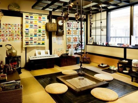 ひとリート　肘折温泉　大友屋旅館　囲炉裏