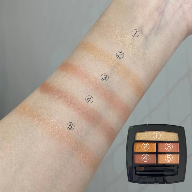 【CHANEL】華やかメイクが好きなイエベ春の方におすすめ！新色アイシャドウレビュー_2
