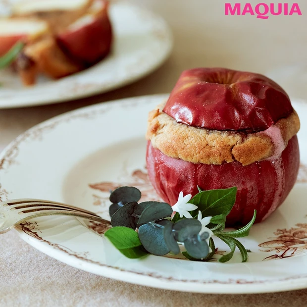 甘さ控えめでもおいしい！ ホムパを盛り上げるクリスマス焼きりんご