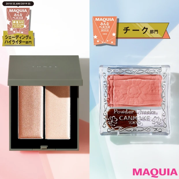 キャンメイクの￥550チークが栄冠に！【みんなベスコス2019 SS】チ…