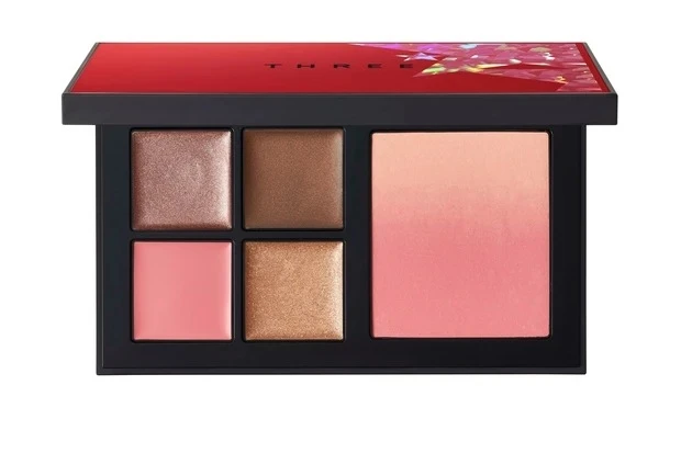 【クリスマスコフレ2020】THREE アンジェリックメタリックパレット_X02 MOONAGE DAYDREAMER