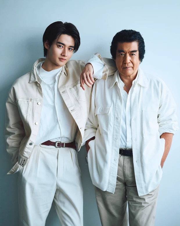 藤岡弘、　藤岡真威人　MAQUIA（マキア）　インタビュー