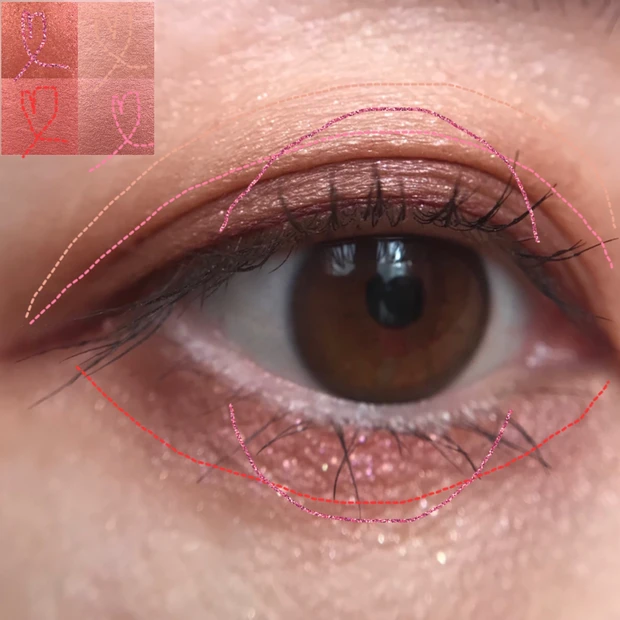 ADDICTION ザアイシャドウパレット008サウザンドロージズ