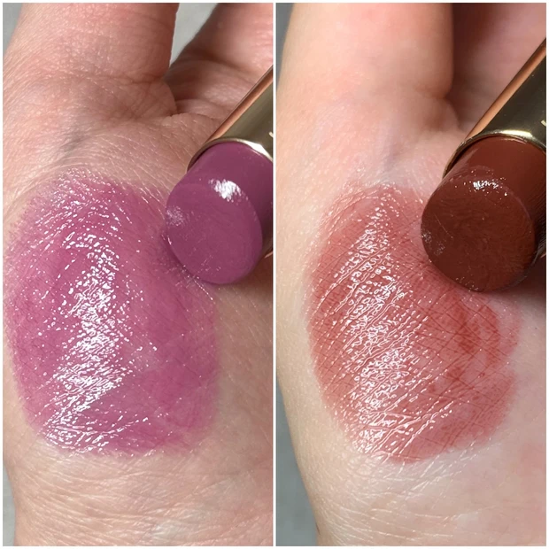 モイスチャーグレイズリップスティック モイスチャーリッチリップスティック 比較 スウォッチ