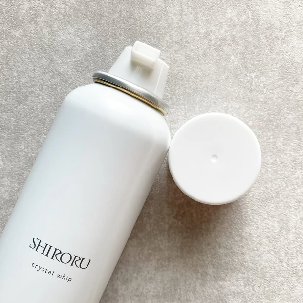 毛穴やくすみ悩みにおすすめ◎もっちもちのお気に入り炭酸泡洗顔「SHIRORU クリスタルホイップ」をご紹介♪_2