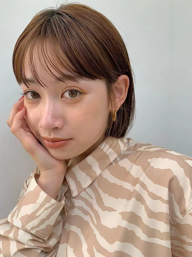 ショート ショートボブ 前髪あり ミニボブ 大人ボブ