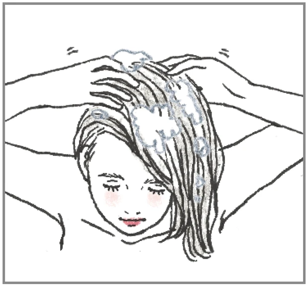 シャカシャカ こするのは厳禁