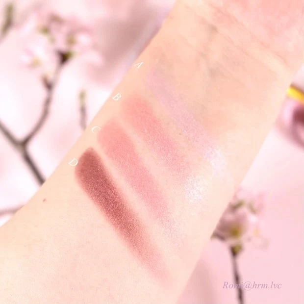 マキアインフルエンサーキャンメイク シルキースフレアイズマットタイプ桜限定パッケージ 11ブロッサムシャワースウォッチ