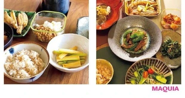 三吉彩花さんの食事、インナーケア_基本は自炊。旬のものを食べてます