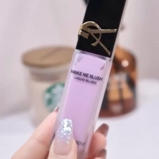 YSL メイクミーブラッシュリキッド 69 ブルベ夏チーク