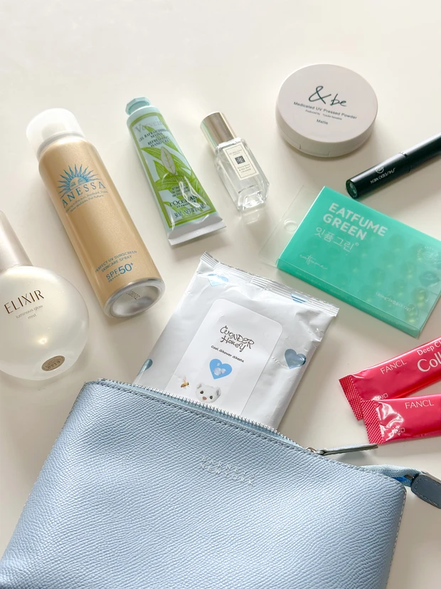 ポーチの中身 美容男子