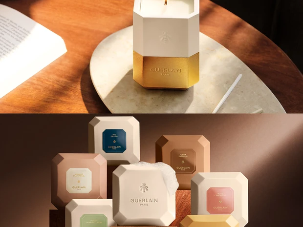 ゲランを象徴する6種の香り。カスタマイズ可能なフレグランスキャンドルとソープが新登場！