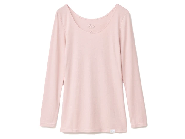 おすすめ温活グッズ リファ バイタルテック モイストリブ Uネックロング スリーブインナー