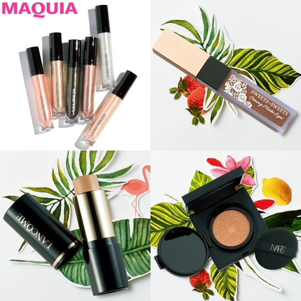 ひと塗りで夏映え！ 指名買いしたい上質ファンデ&リキッドアイカラー4選