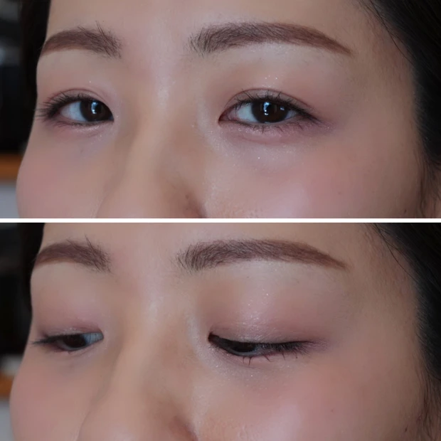 KATE バウンシーチークシャドウ PK-2 ピンクムース 仕上がり