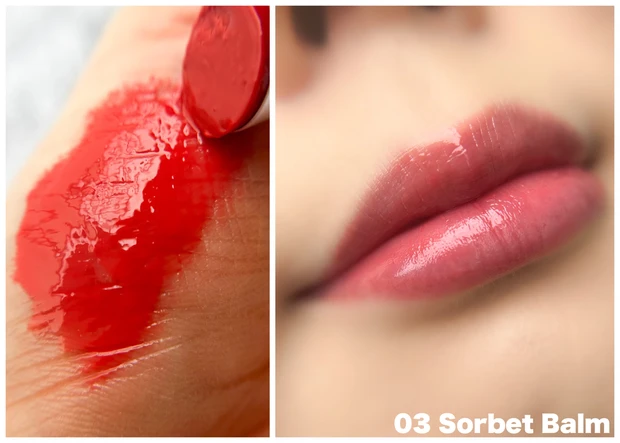 【マスクオフの今こそ使いたい!】2日で15,000本売れた!粘膜カラーのちゅるんと水膜リップバームが可愛すぎる♡「グラスティングメルティングバーム」【全色レビュー】_8