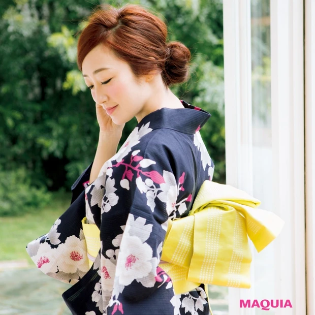 神崎恵流・浴衣の着こなし方♡ ヘア＆メイク＆小物でギャップ魅せ