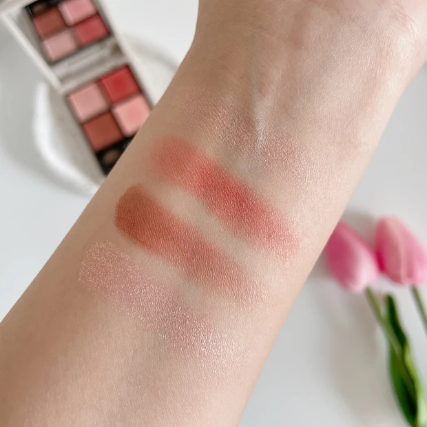 RMK シンクロマティックアイシャドウパレット05  スウォッチ