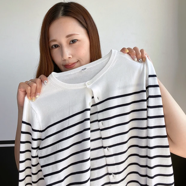 ユニクロ UVカットカーディガン 着心地