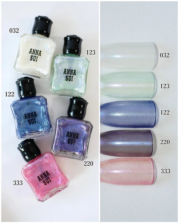 アナ スイ ネイルカラー スウォッチ1