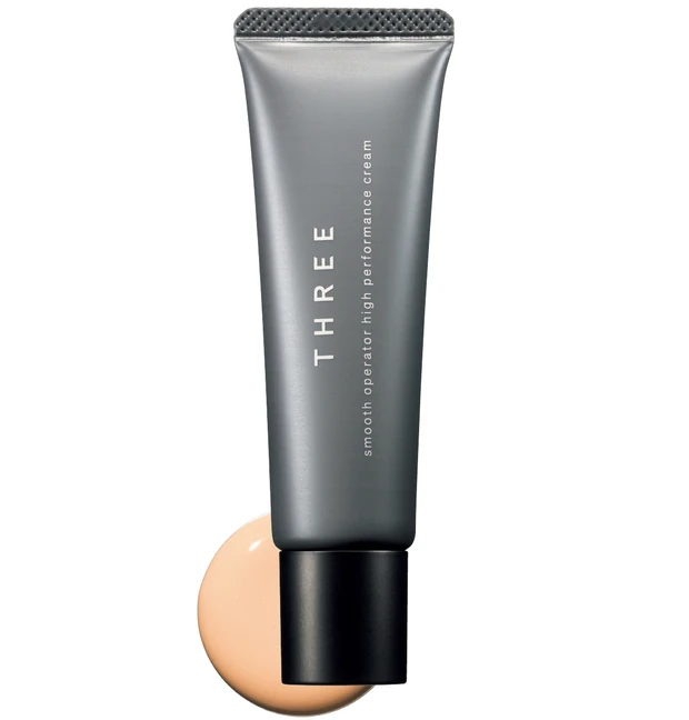 【おすすめ日焼け止め2024】スムースオペレーターハイパフォーマンスクリーム 02 SPF50+・PA++++ UV耐水性★★ 30g ￥4620／THREE（3月13日発売）
