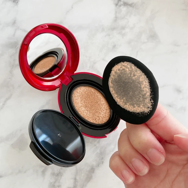 【ミニサイズが使える😍】赤のクッションでハリツヤ肌持続❤️TIRTIR「MASK FIT RED CUSHION」✨_3_2