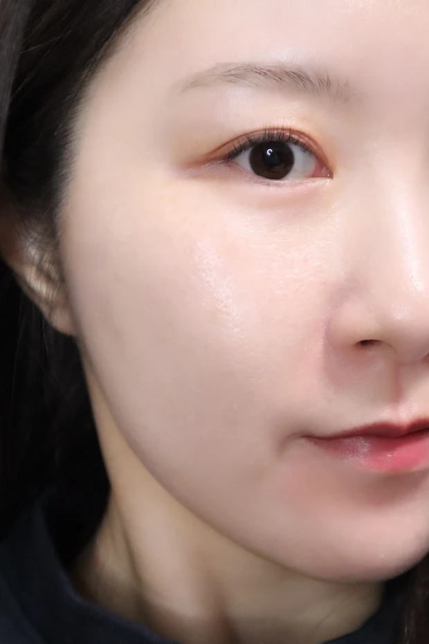 フィー スパグロウUVトーンアップベース 仕上がり