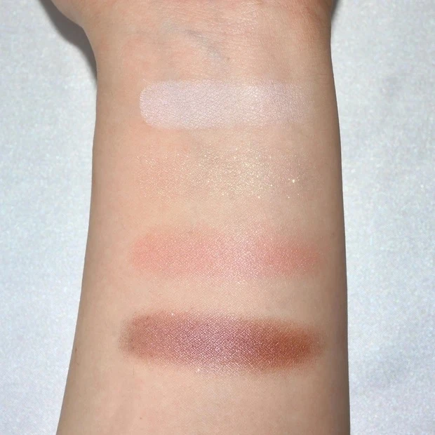 カネボウ カラードシャドウマキアインフルエンサーDOME01スウォッチフラッシュ撮影