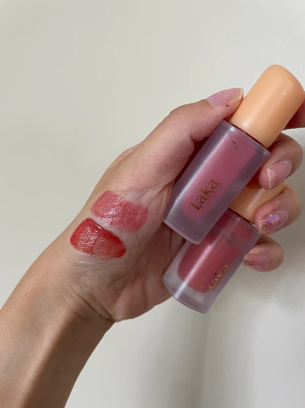 Laka フルーティーグラムティント　スウォッチ