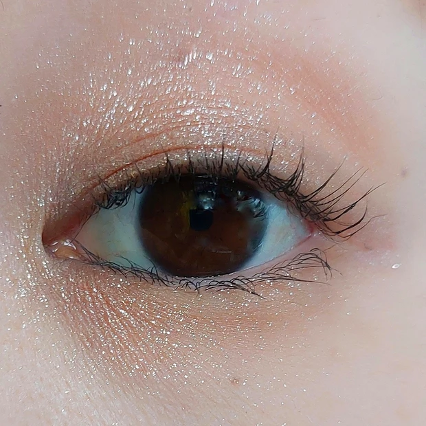 【一重の夏メイク】WHOMEEのシングルラメシャドウで大人のキラキラメイク☆_3_2