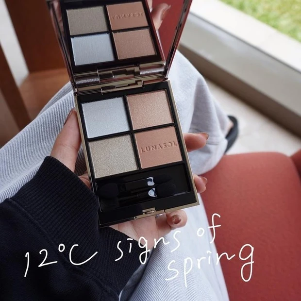 【3位】《LUNASOL》小田切ヒロさんおすすめ！2025新色「LUNASOL アイカラーレーションＮ 04」で春のボヘミアンメイク♪