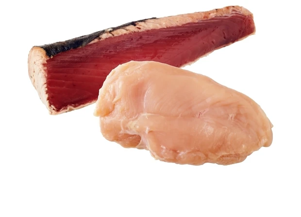 鶏胸肉とかつお