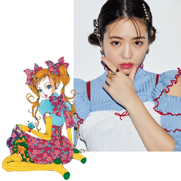 漫画『ご近所物語』の実果子になりきり! カラフルメイクのポイントを解説