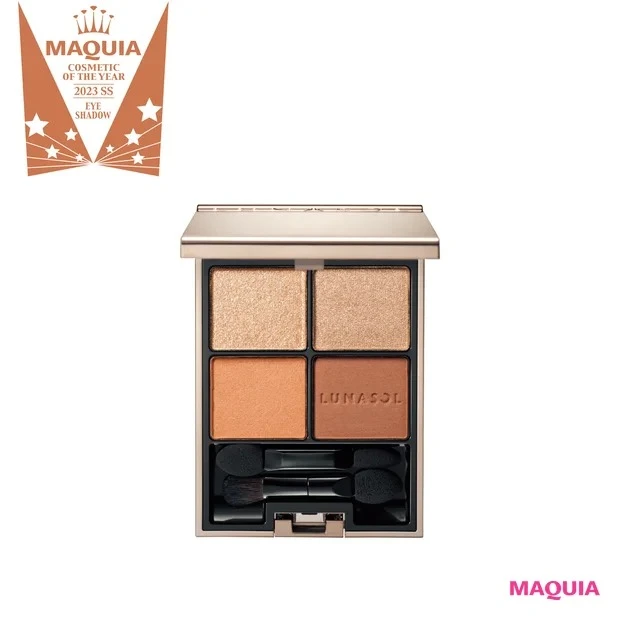 MAQUIAベストコスメ2023上半期 アイシャドウ部門ランキング_【アイパレット部門】_【1位】ルナソル アイカラーレーション 18