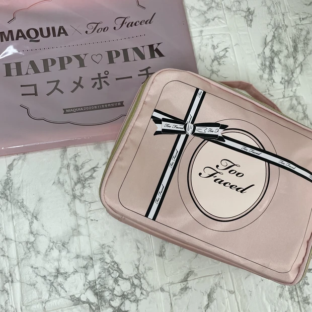 Too Facedのポーチが超使える!MAQUIA 2020年11月号_2