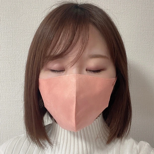 Fitty スタイルフィット立体マスク　着画