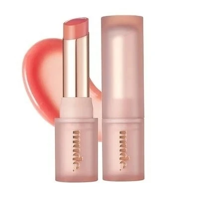 韓国コスメコンサルMinさん激推しコスメ【メイクアップ編】mude ベアーシャインリップバーム 01 ¥1700