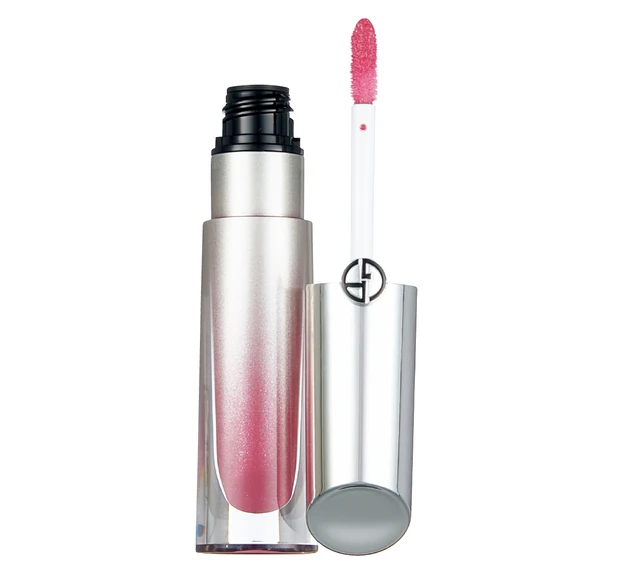 秋の新作リップ ARMANI beauty プリズマ グラス アイシー プランパー 35