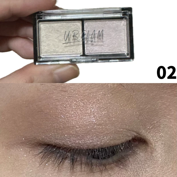 urglamからクオリティの高いツヤきらアイシャドウが出てた！
_3