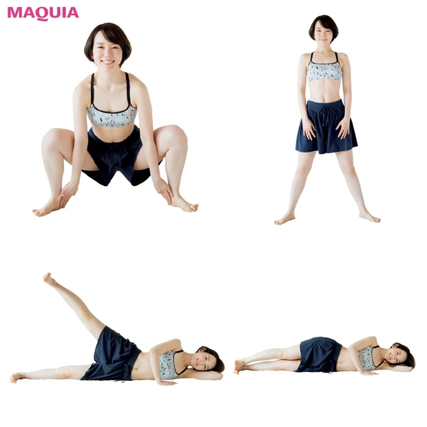 おうちで簡単！ 本島彩帆里式「美尻スクワット」で全身の巡りをアップ