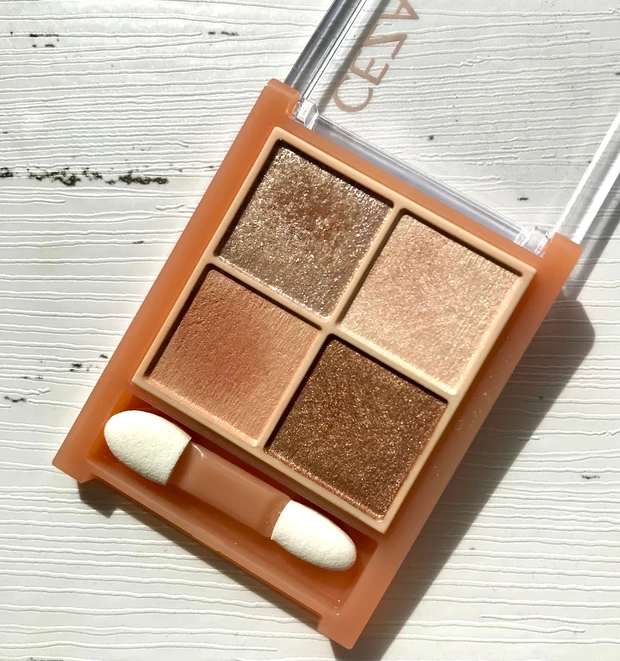 ベージュトーンアイシャドウパレット01ナッツベージュ