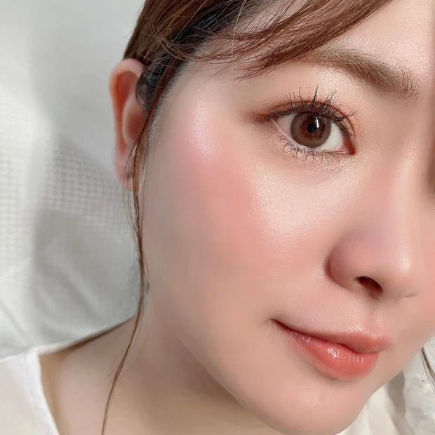 水蜜桃メイク すいみつとう バズりメイク