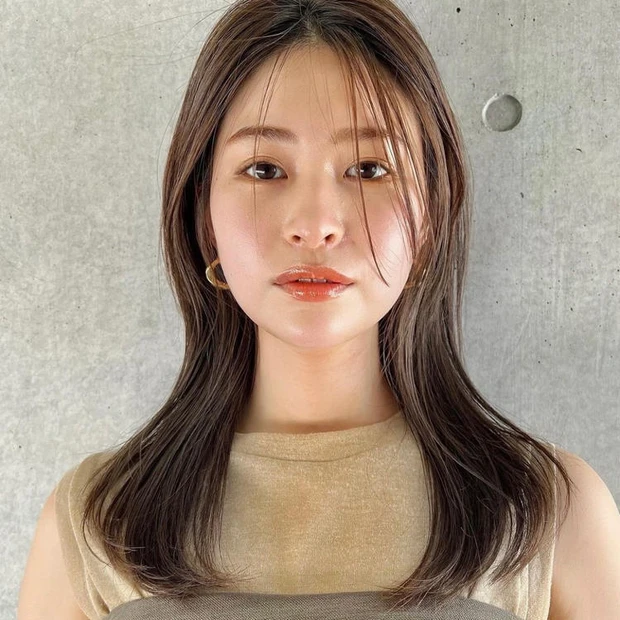 ロング　ウザバング　ヘア　髪型　ヘアスタイル　大人　30代　40代