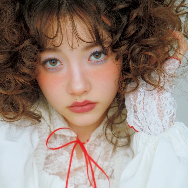 中野明海さんがつくるドーリーフェイスに釘付け！ “余白”を活かすメイクバ…