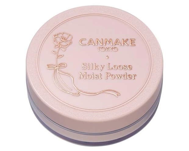 キャンメイク シルキールースモイストパウダーのパッケージ