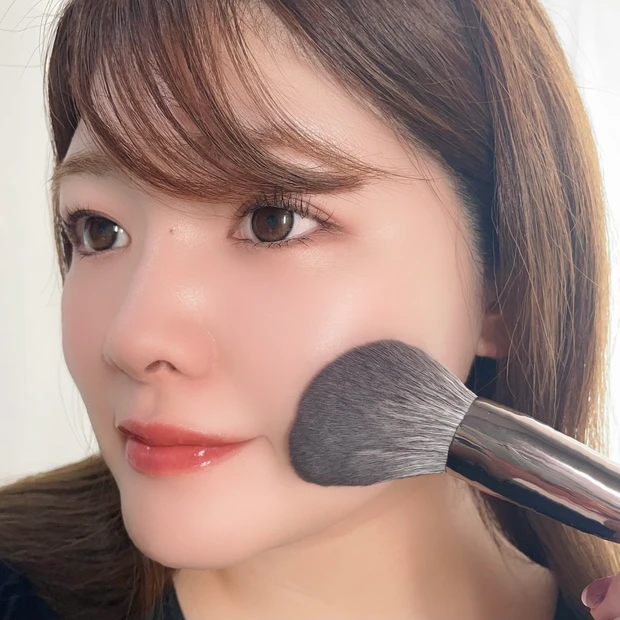 崩れにくいメイク メイクブラシ フェイスパウダー