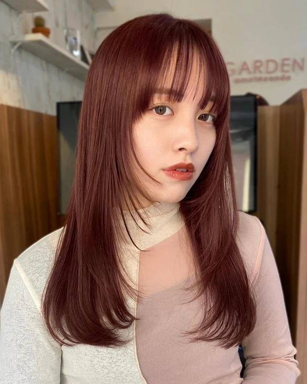 【レッド系】春におすすめの髪色・ヘアカラー チェリーレッド