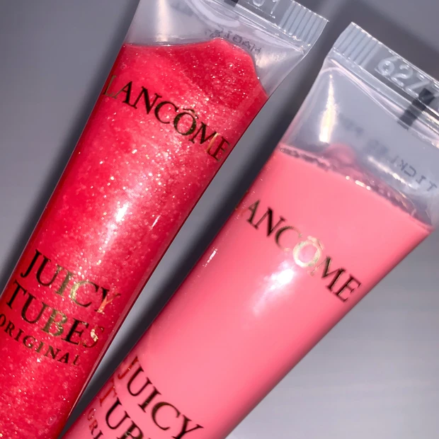 ランコム ジューシー チューブ 07 08 ブルベ夏が選んだ2色 手持ちレビュー