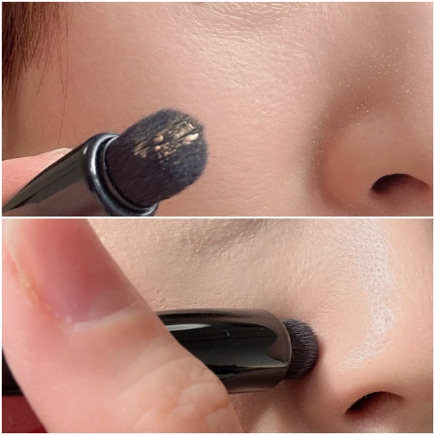 ナチュラル ロングウェア ファンデーション仕上がり